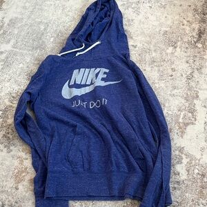Nike Navy Blue Pullover Hoodie